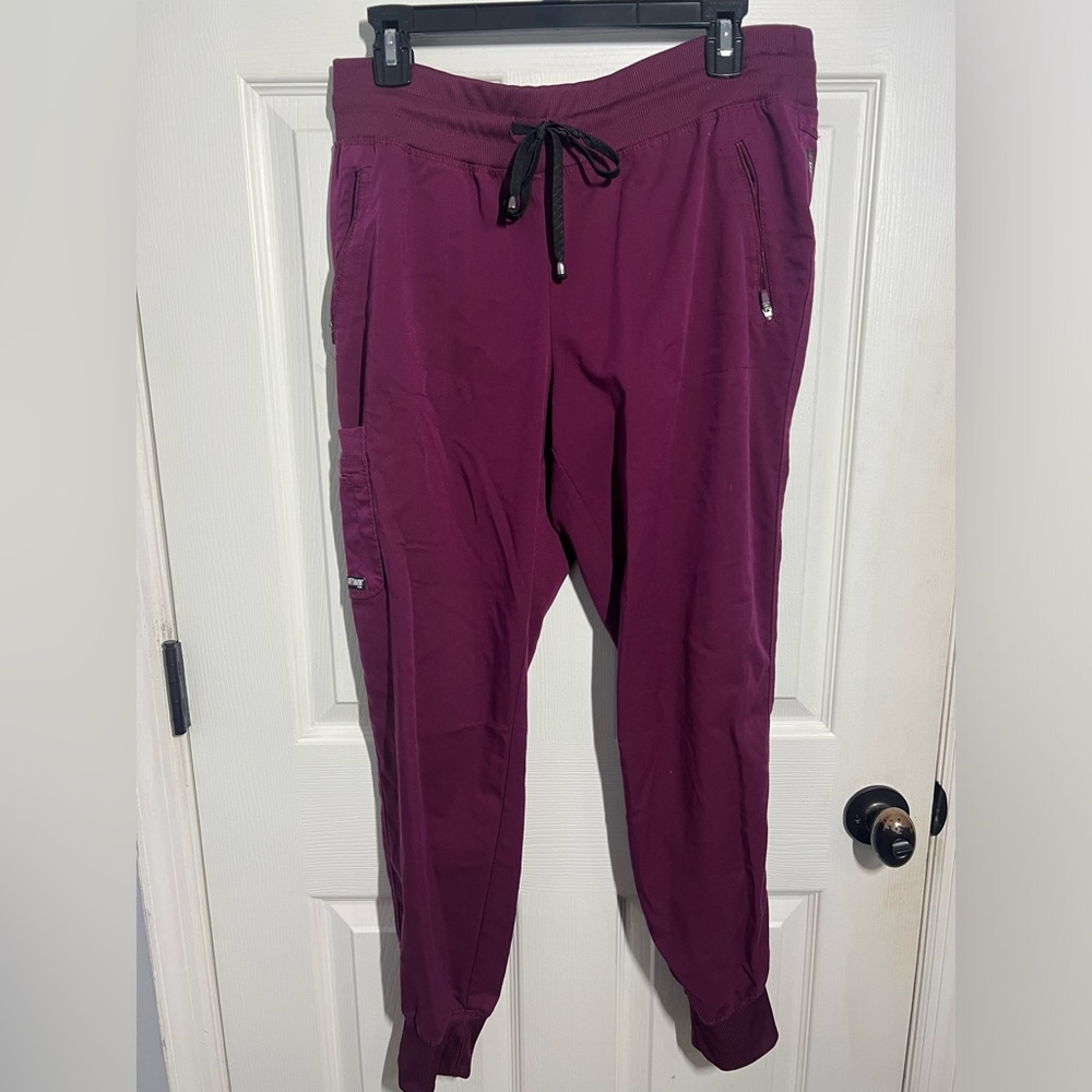 Burgundy Greys Anatomy Scrub Set